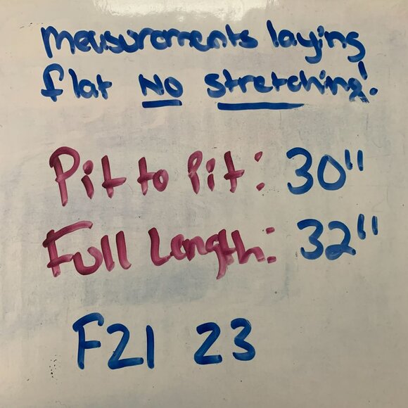 🟣🟣🟣 FOREVER 21 Women's Size Medium Burnt Orange Puff Sleeve Rouched Tie Fitte - Picture 10 of 10